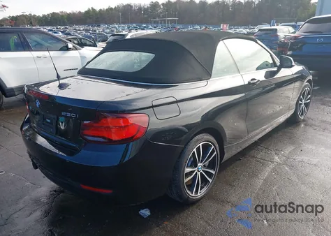2021 BMW 230I xDrive z USA, uszkodzony, nr VIN WBA2K1C04M7H91280
